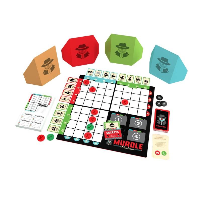 Murdle Board Game