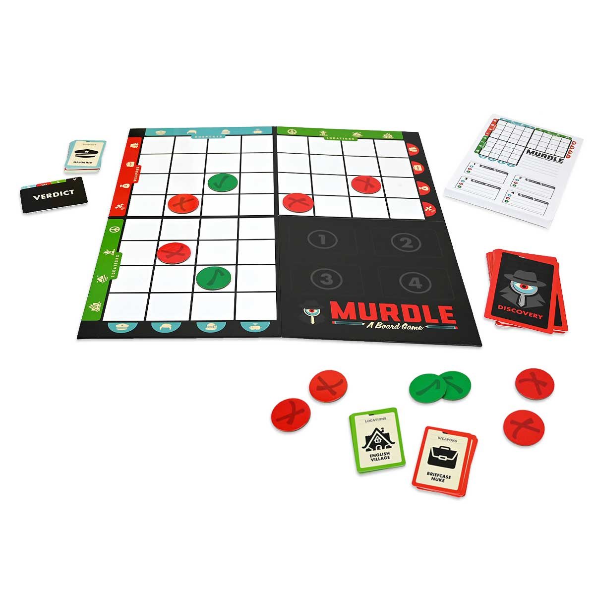 Murdle Board Game