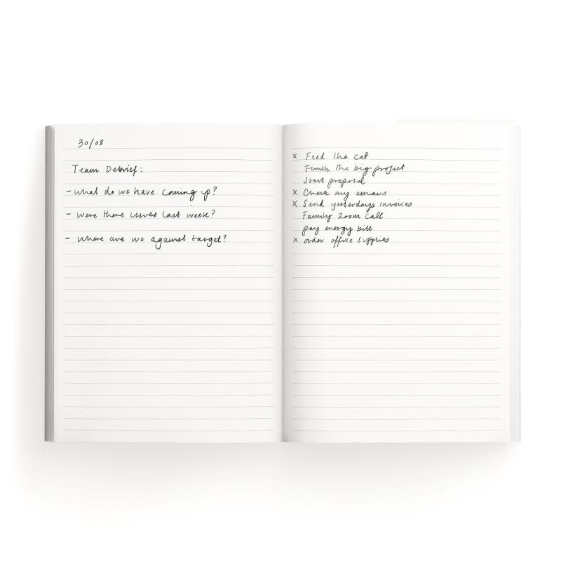 Notebook With Rearrangeable Pages Laptop Cat A5 Notebook | HodgesFiggis