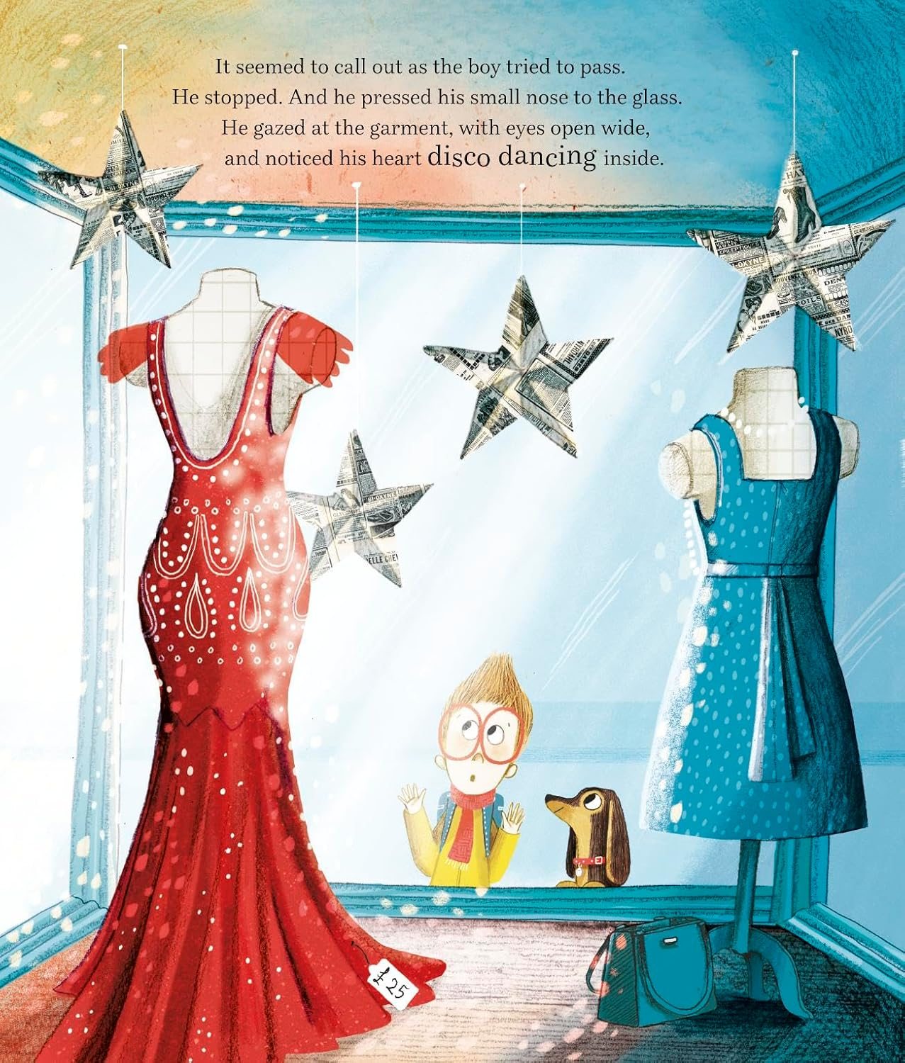 The Dress in the Window - A joyful LGBTQ+ picture book about self-expression, identity and finding the courage to be yourself