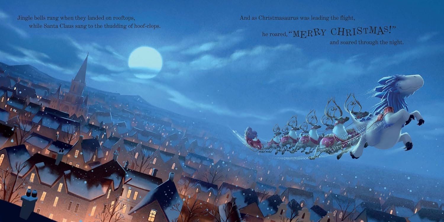The Christmasaurus and the Night Before Christmas