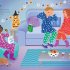 Sticker Dolly Dressing Halloween Party