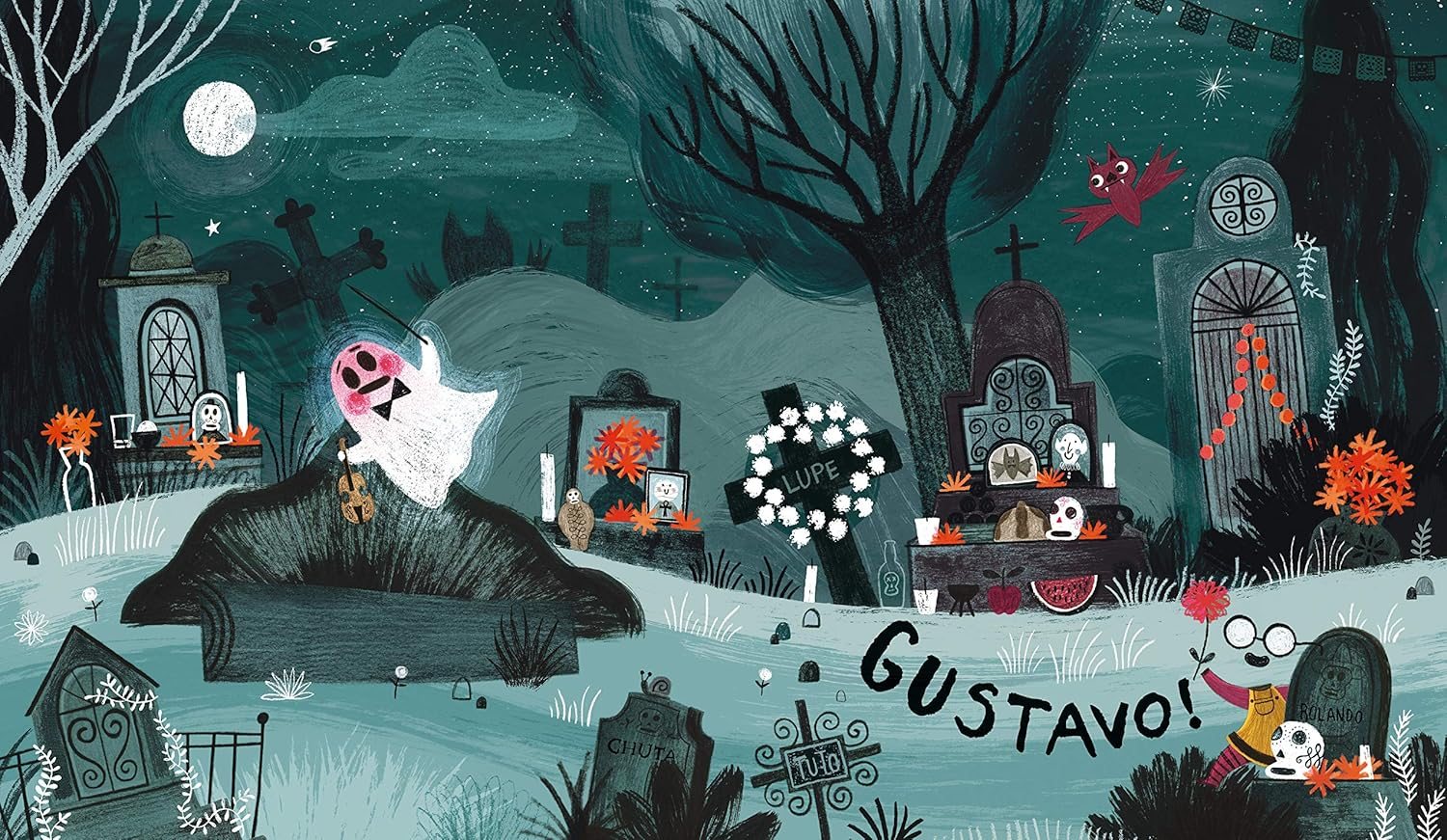 Gustavo, the Shy Ghost