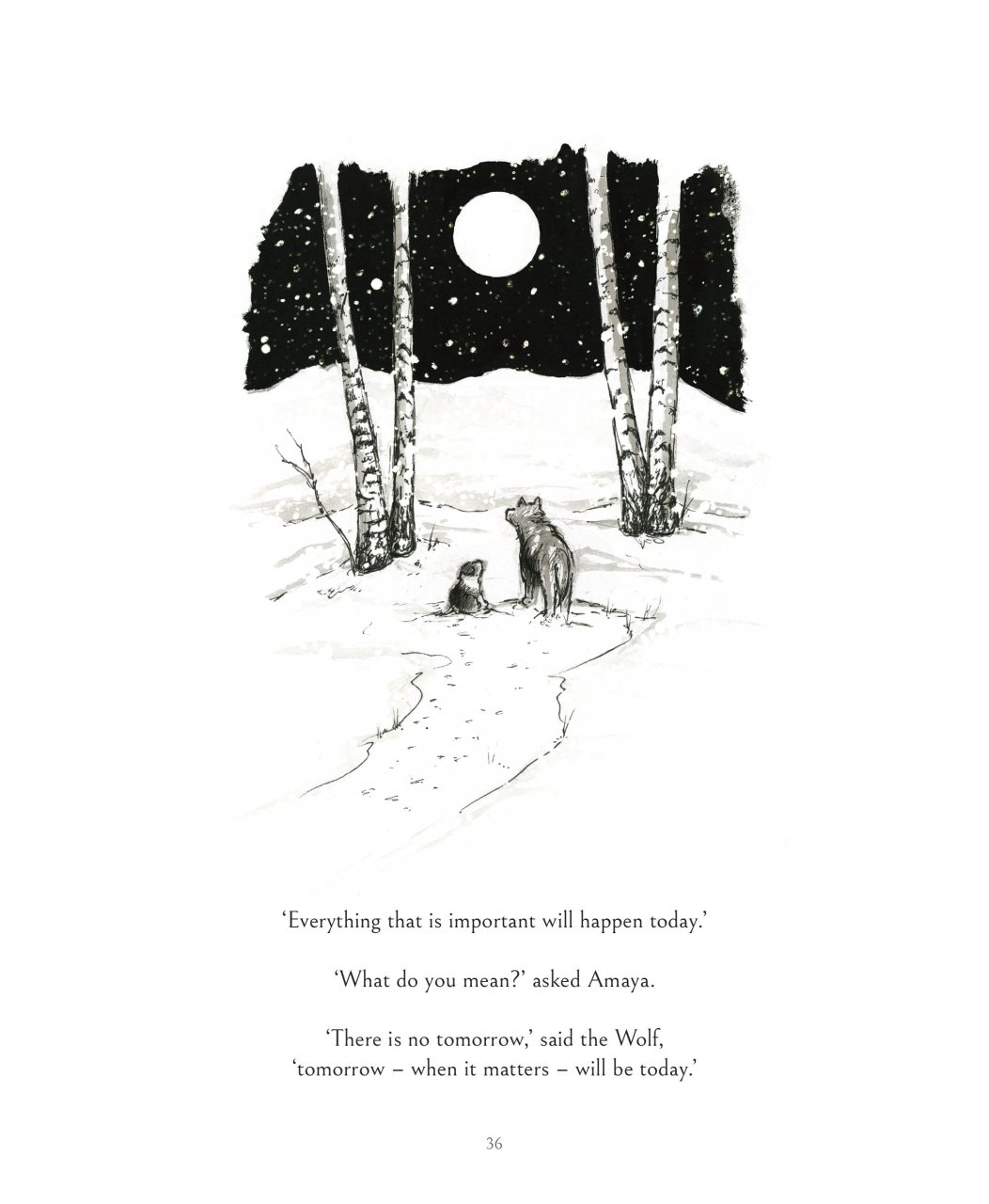 Following the Moon