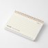 Midori Ring Memo Notebook Basic White
