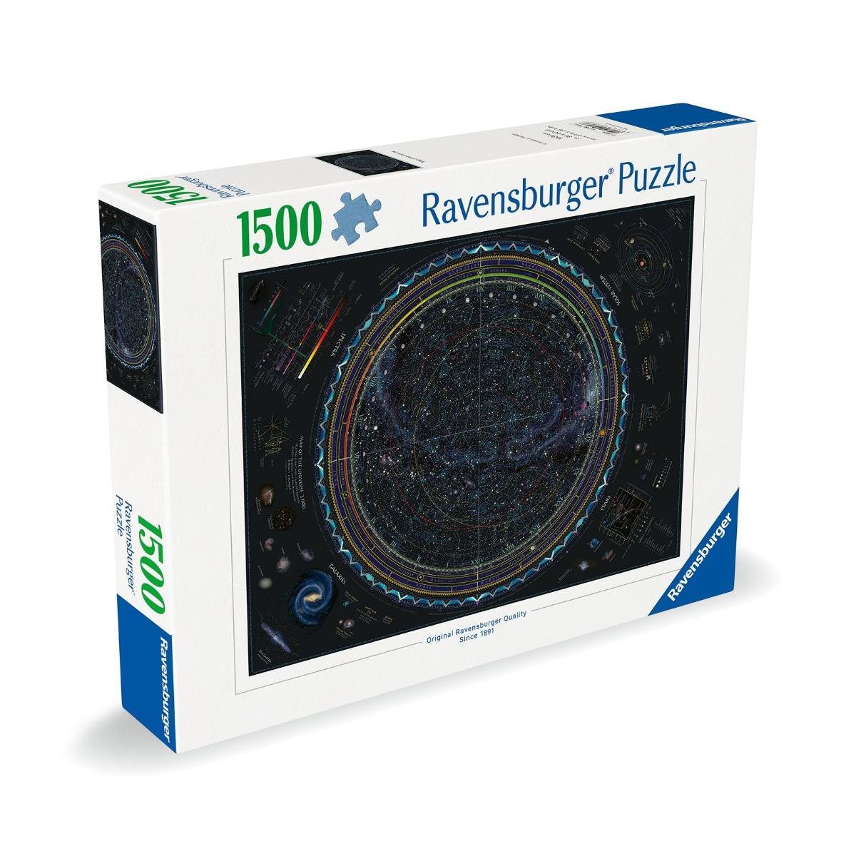 Map Of The Universe 1500 Piece Jigsaw Puzzle