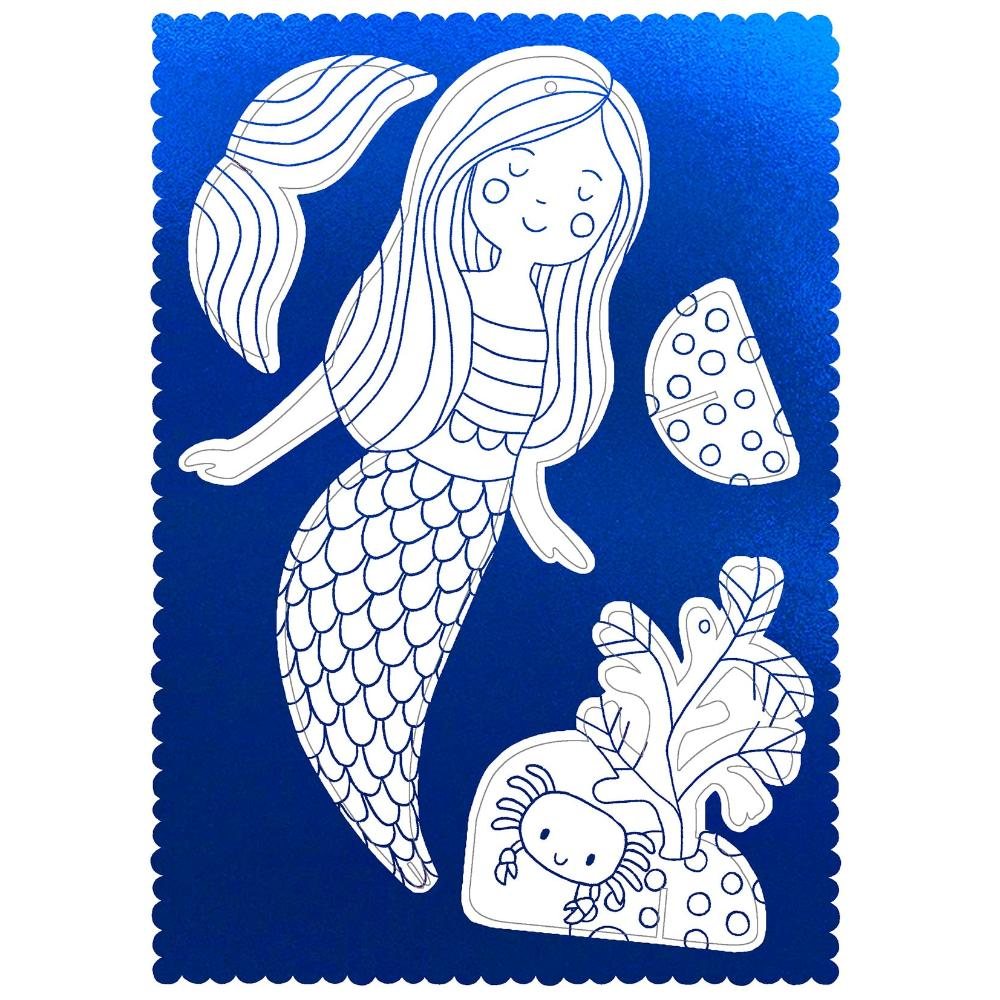 Press Out And Decorate Narwhals & Mermaids