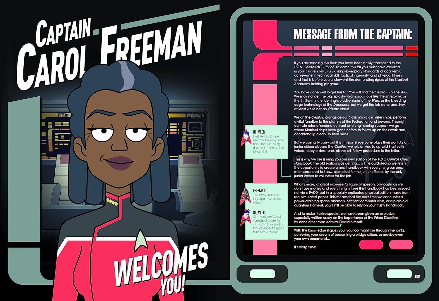 Star Trek: Lower Decks - Crew Handbook