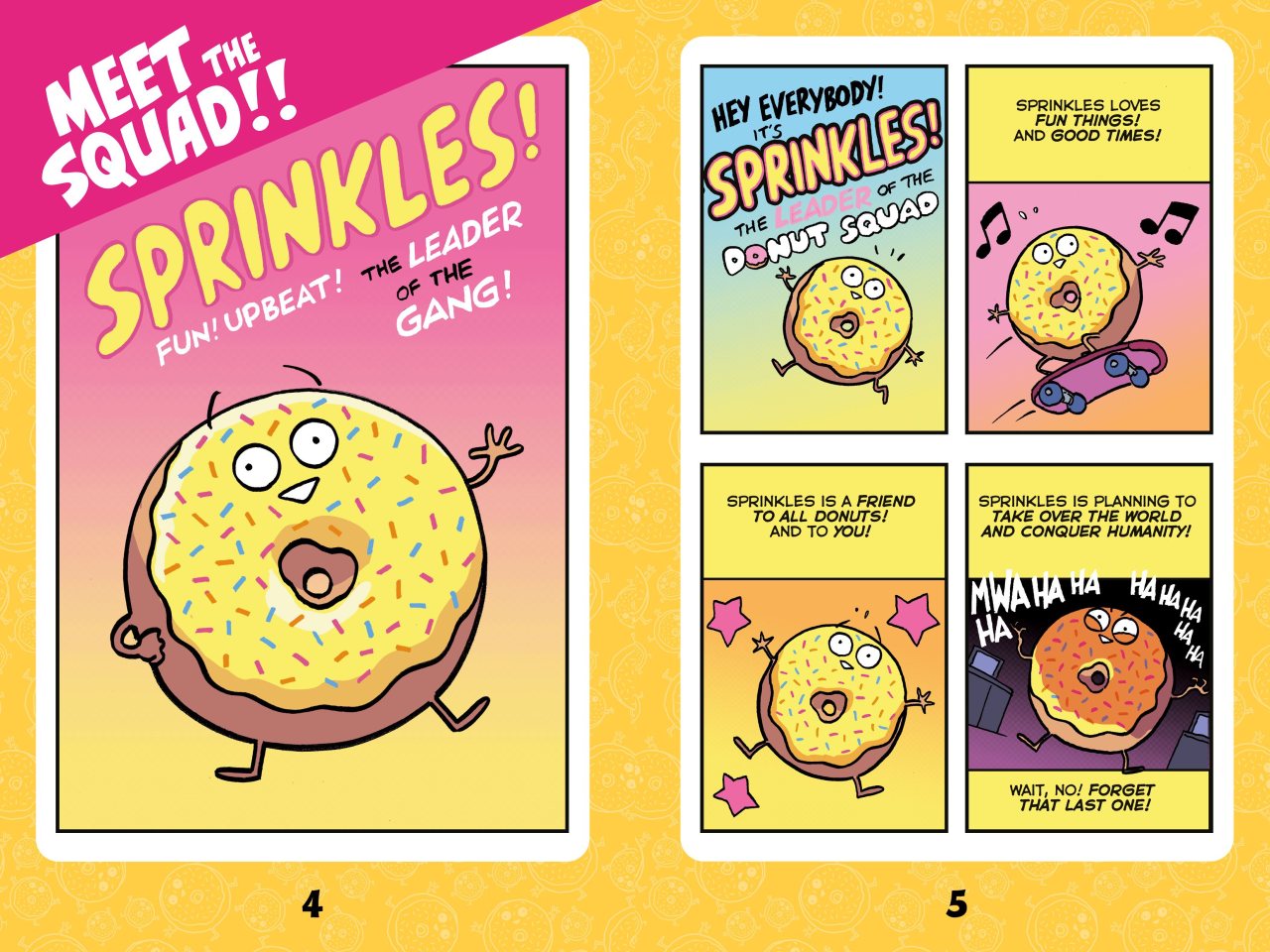 Donut Squad: Take Over the World! (a Phoenix Comic Book) - shortlisted for the Waterstones Book of the Year 2025