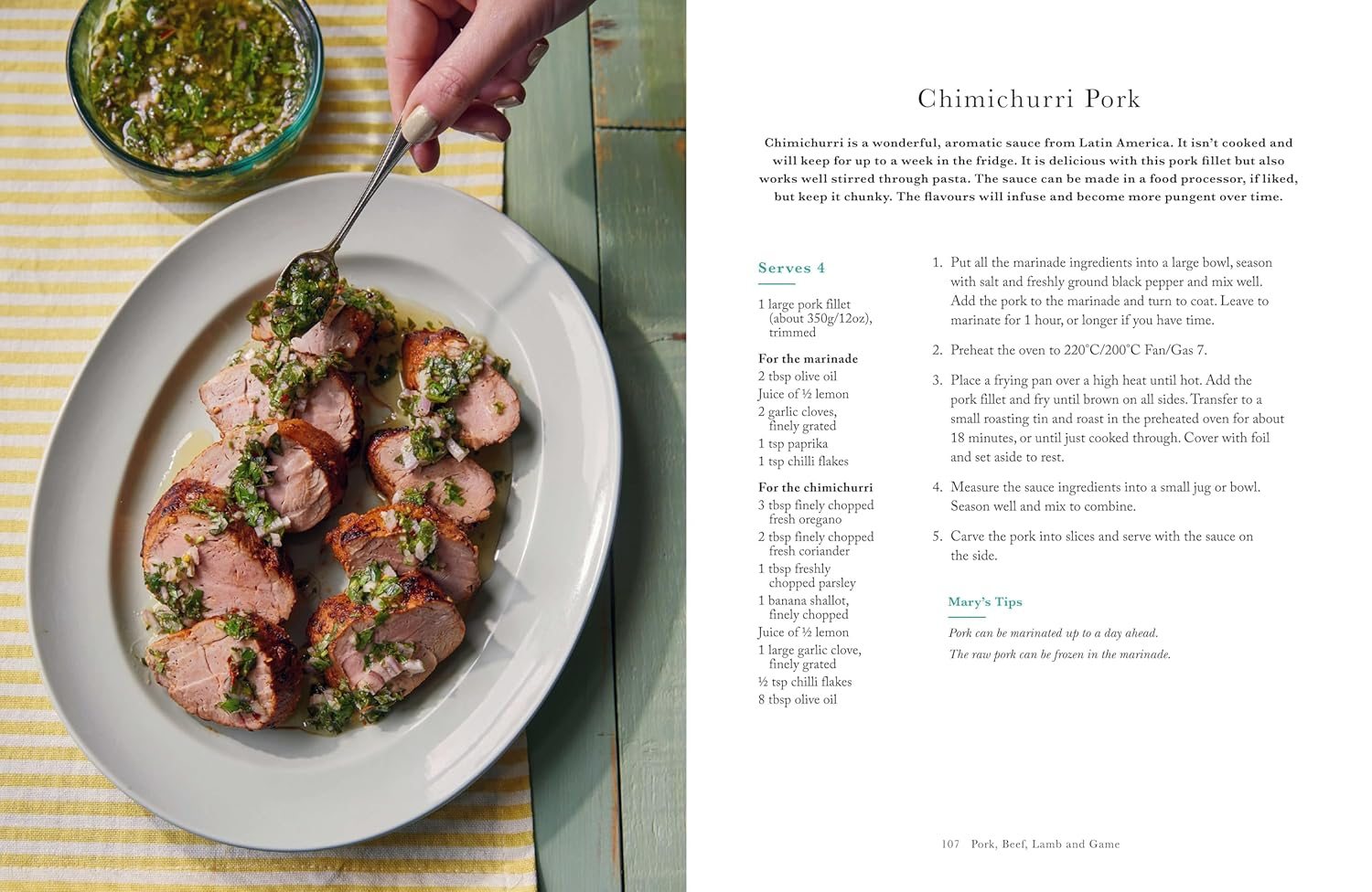 Mary’s Foolproof Dinners