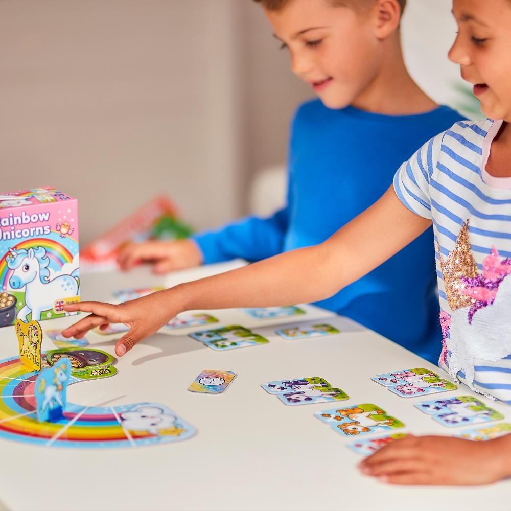 Rainbow And Unicorns Matching Game     