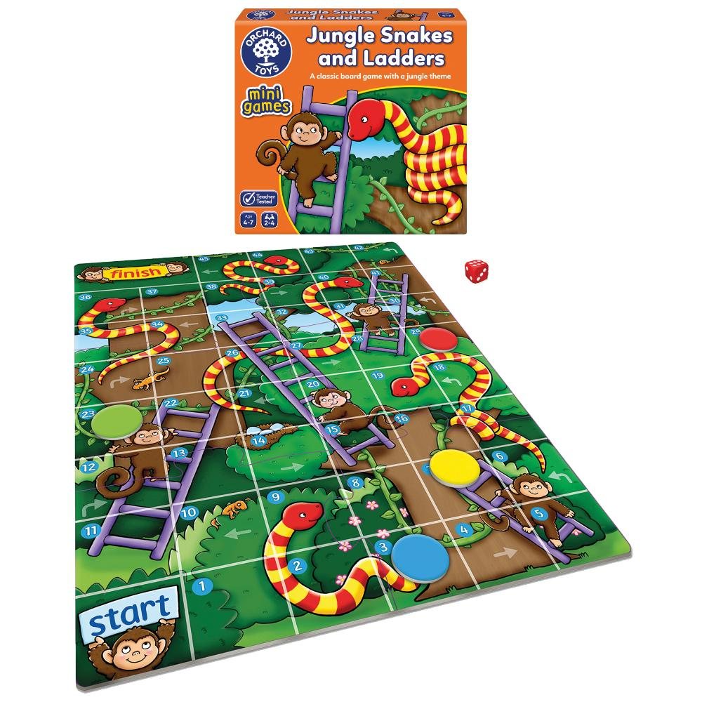 Jungle Snakes & Ladders