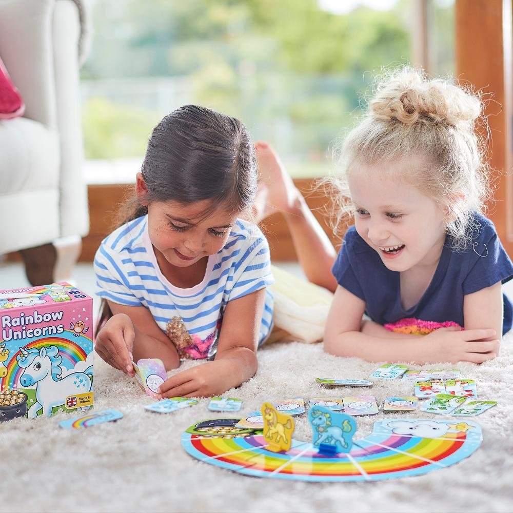 Rainbow And Unicorns Matching Game     