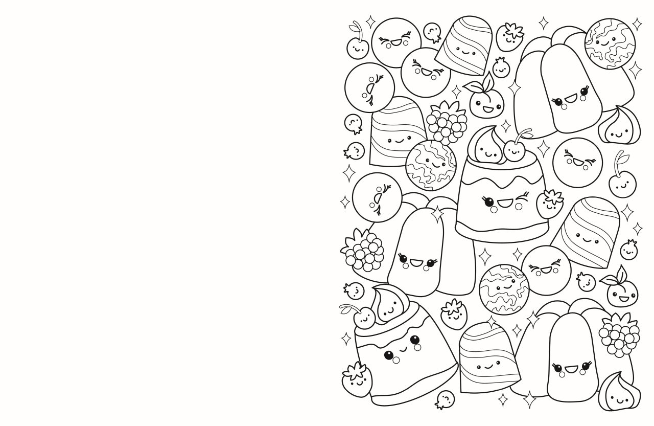 Cafe Cuties: Colouring Book