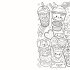 Cafe Cuties: Colouring Book