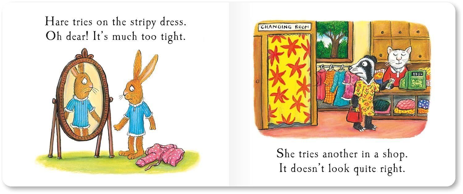 Hare's New Dress