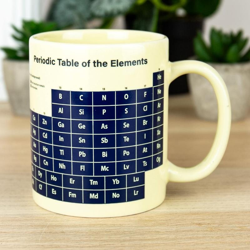 Periodic Table Heat Changing Mug