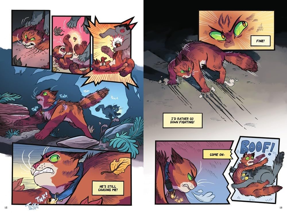 Warriors Graphic Novel: The Prophecies Begin, Part One of Three