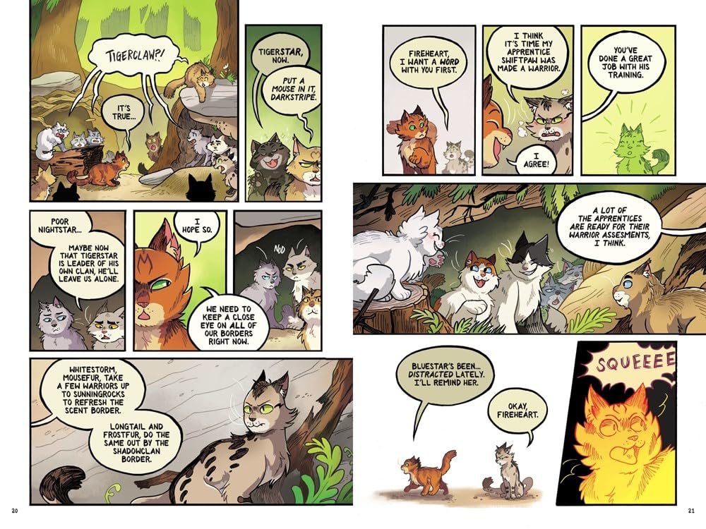 Warriors Graphic Novel: The Prophecies Begin, Part Three of Three