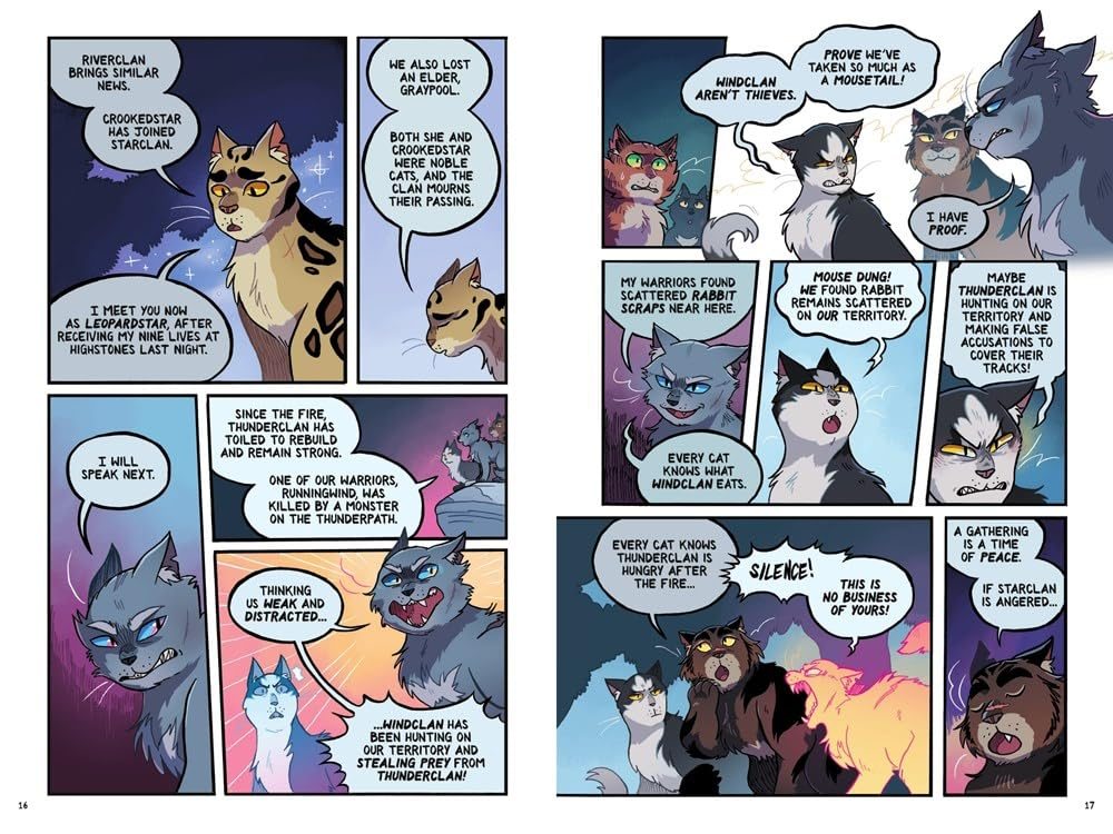 Warriors Graphic Novel: The Prophecies Begin, Part Three of Three