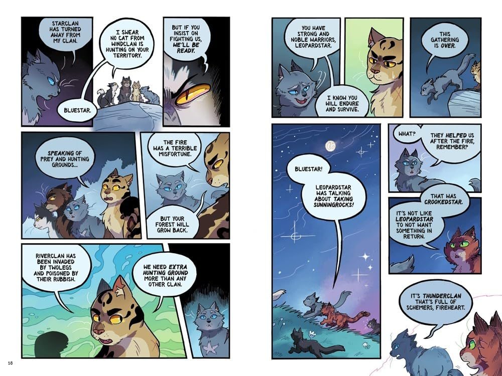 Warriors Graphic Novel: The Prophecies Begin, Part Three of Three