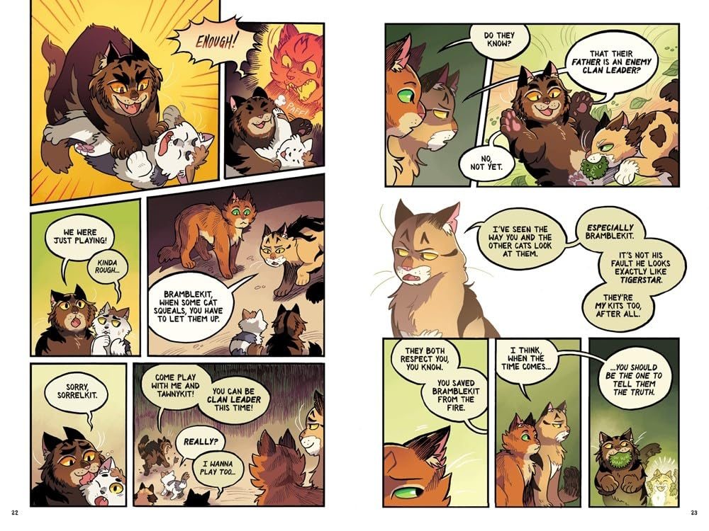 Warriors Graphic Novel: The Prophecies Begin, Part Three of Three