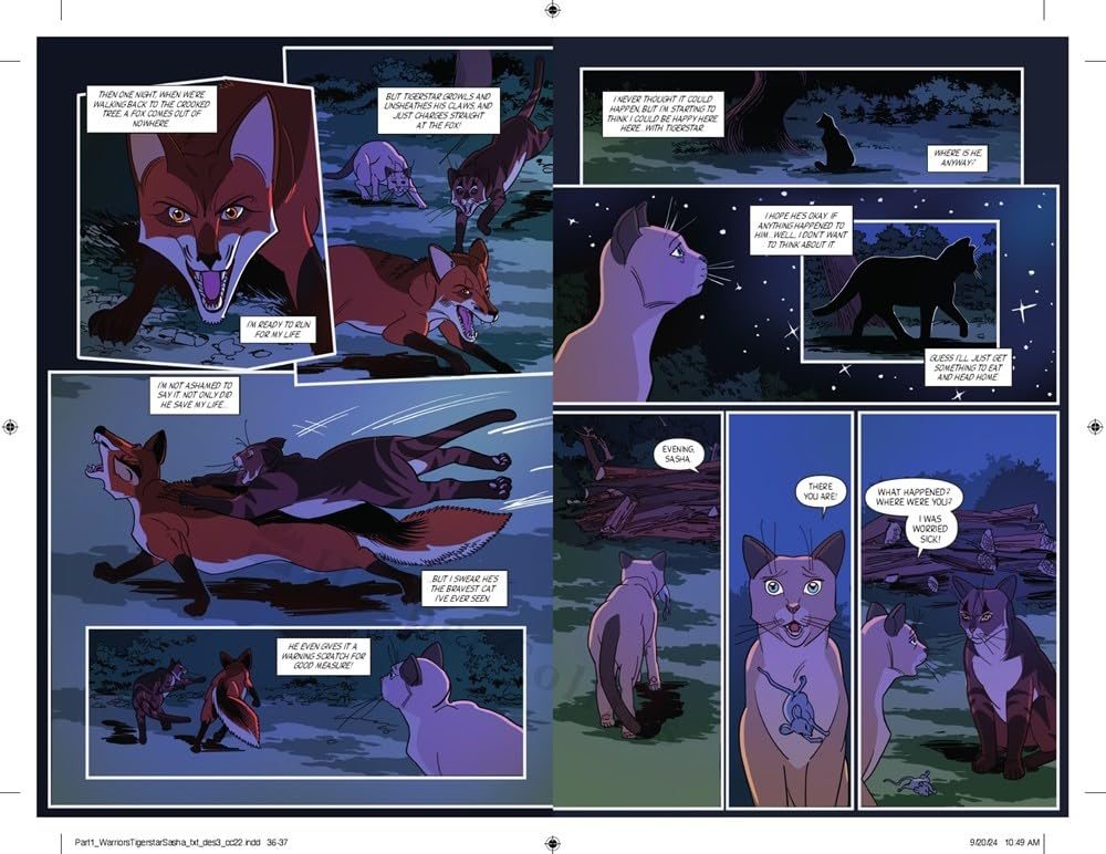 Warriors: Tigerstar and Sasha: 3 Full-Color Warriors Books in 1