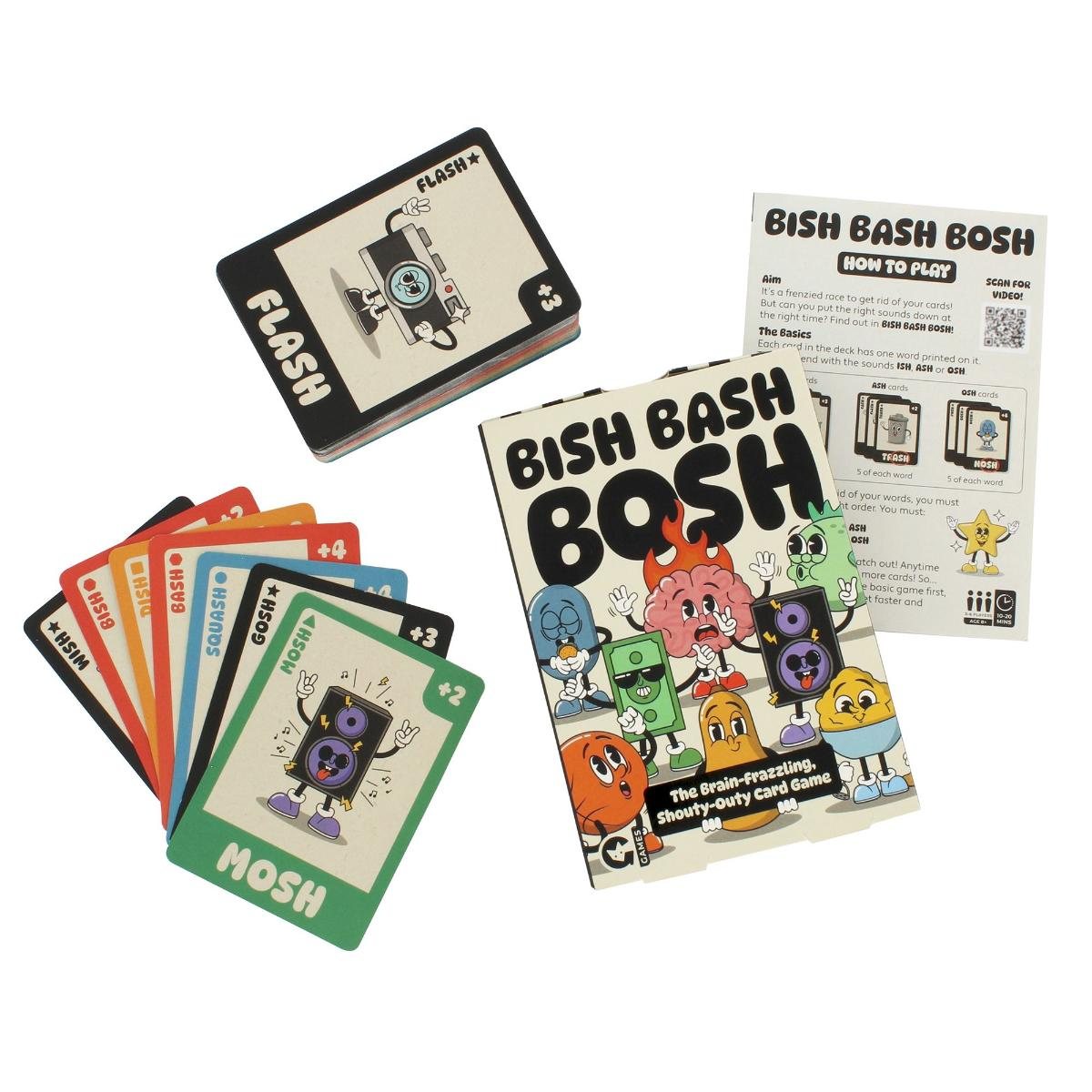 Bish Bash Bosh Card Game 