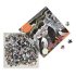 Adult Sustainable Jigsaw Puzzle Angela Harding: Fair Isle Puffins