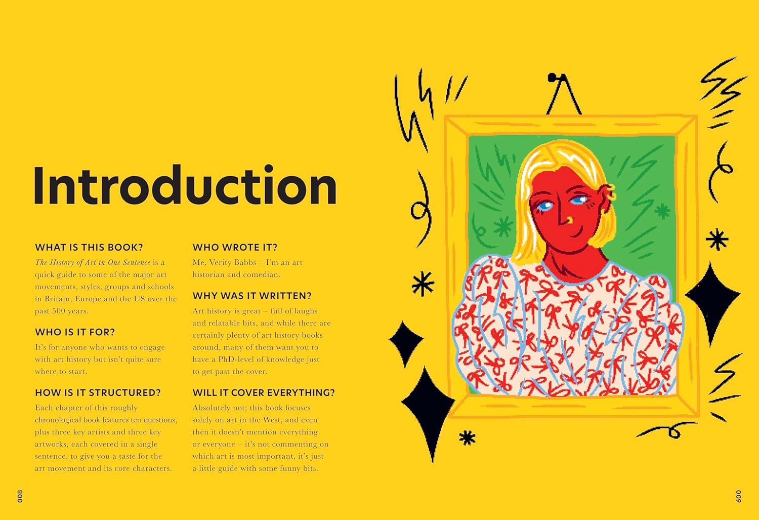 The History of Art in One Sentence by Verity Babbs | HodgesFiggis