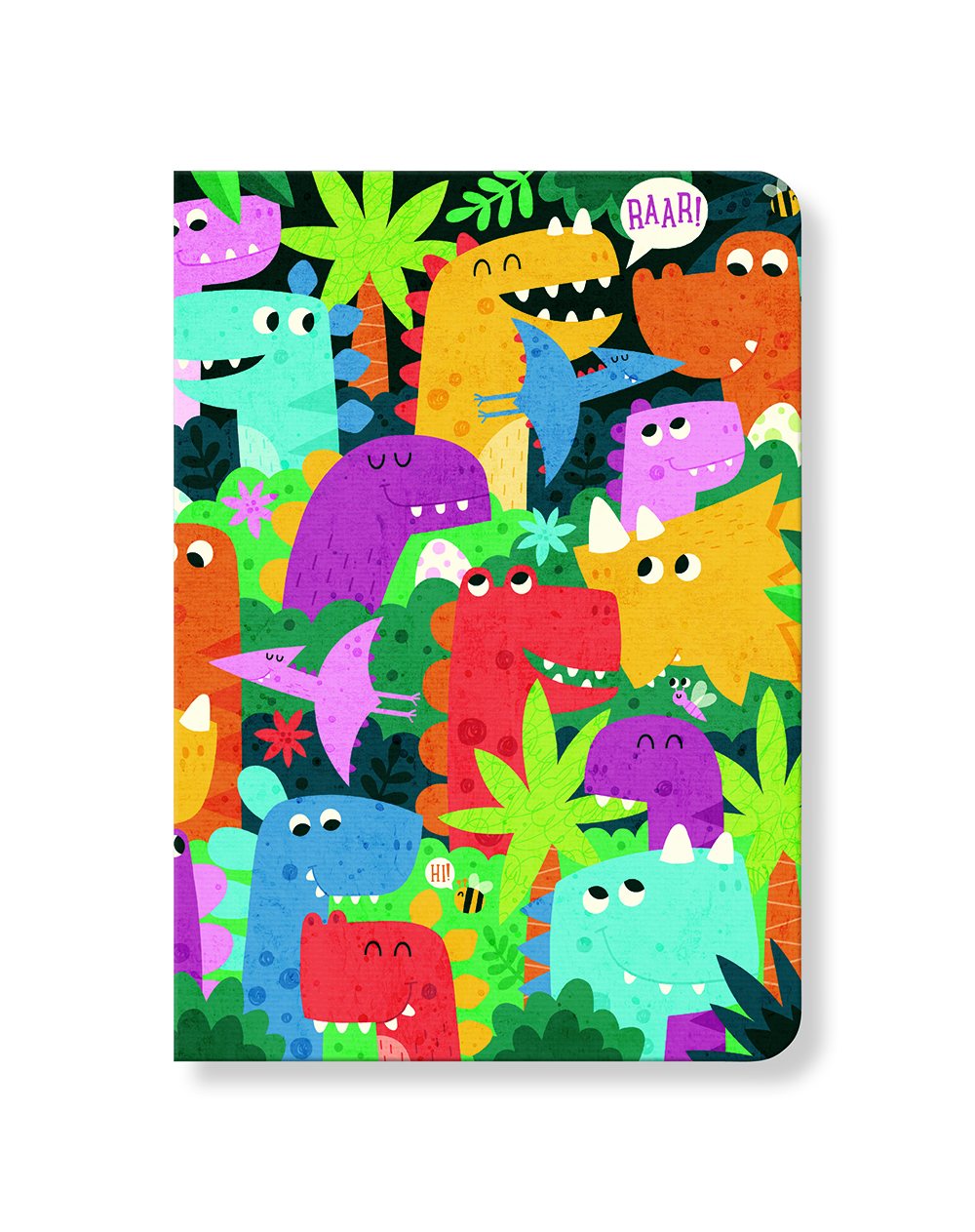 Raar Dinosaurs A5 Notebook