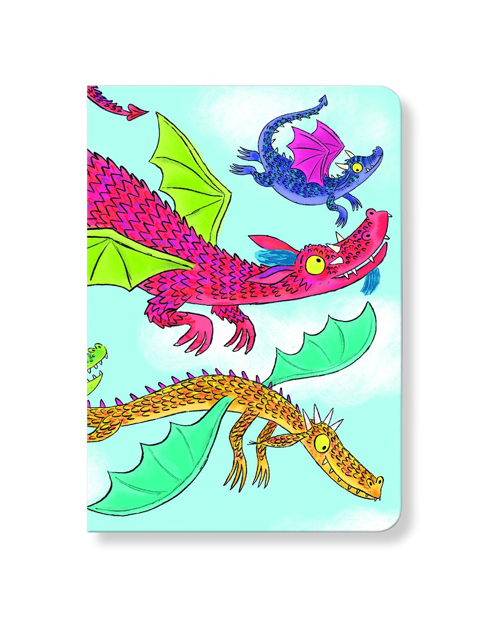 Flying Dragons A5 Notebook