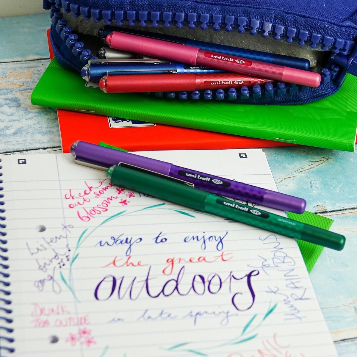 Uni-Ball Black Eye Designer Pen