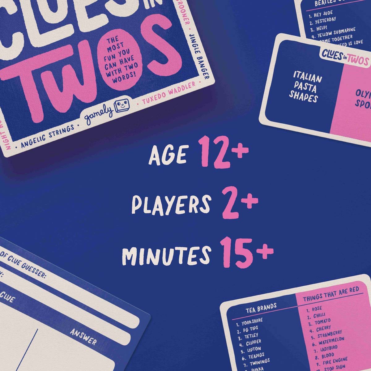 Clues In Twos
