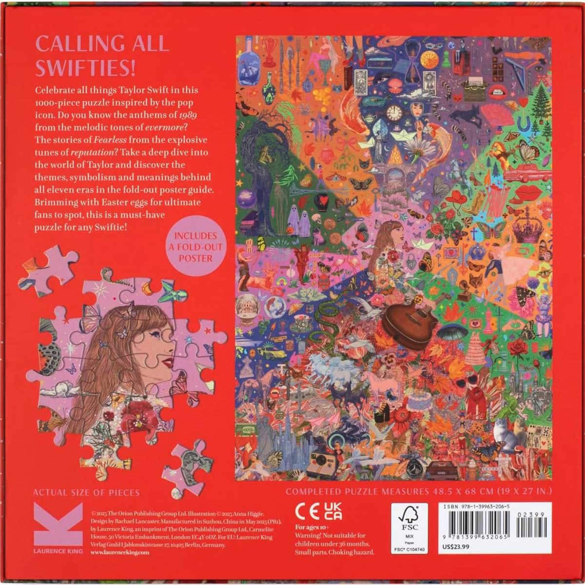 The World Of Taylor Swift 1000 Piece Jigsaw Puzzle