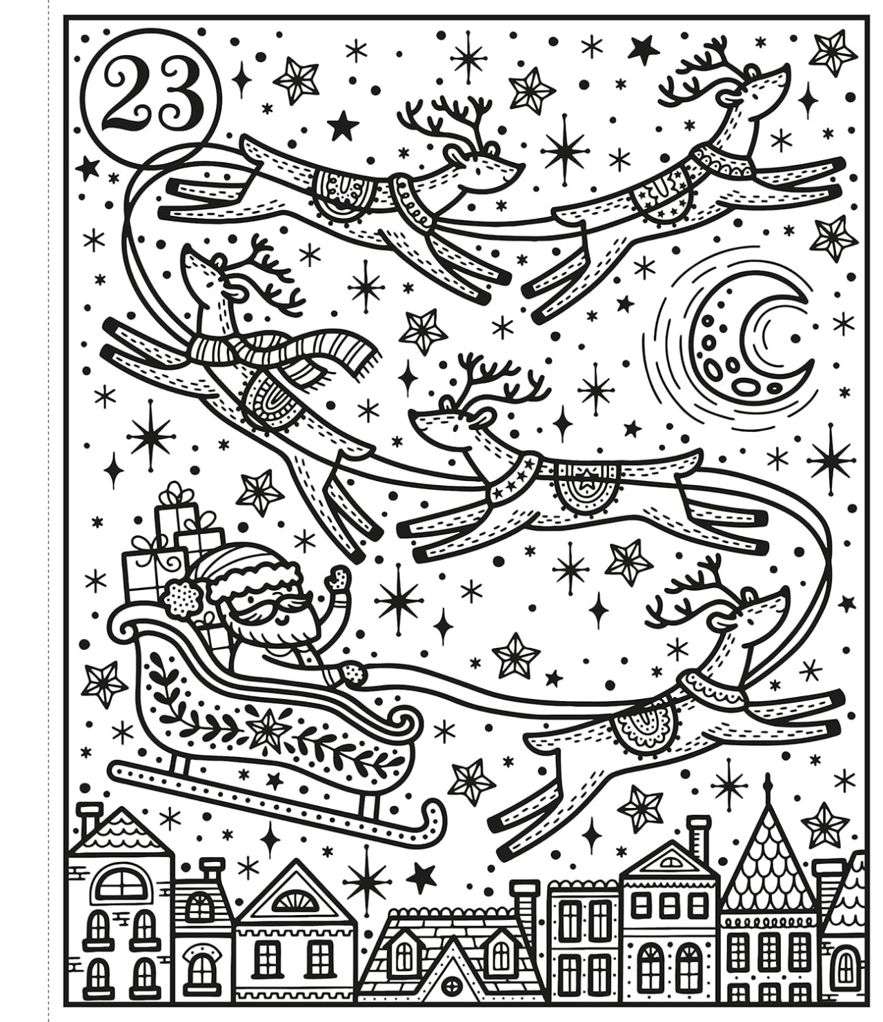 Magic Painting Countdown to Christmas