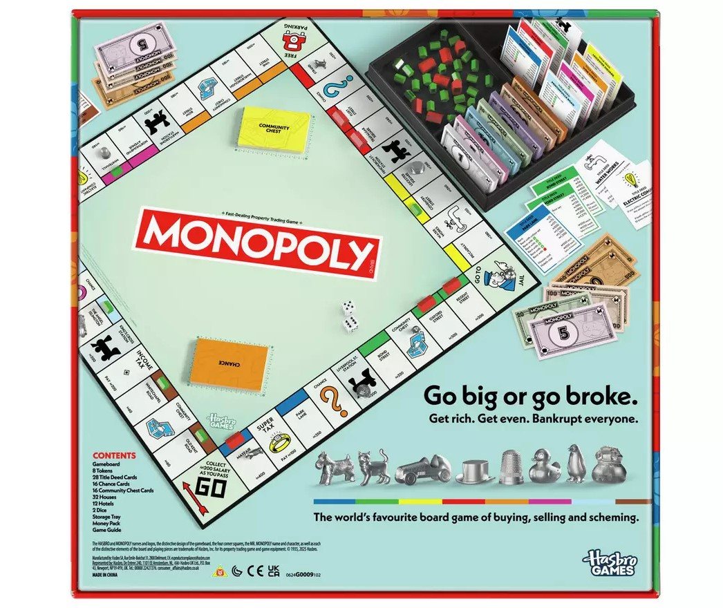 Monopoly Classic (2025 Refresh)