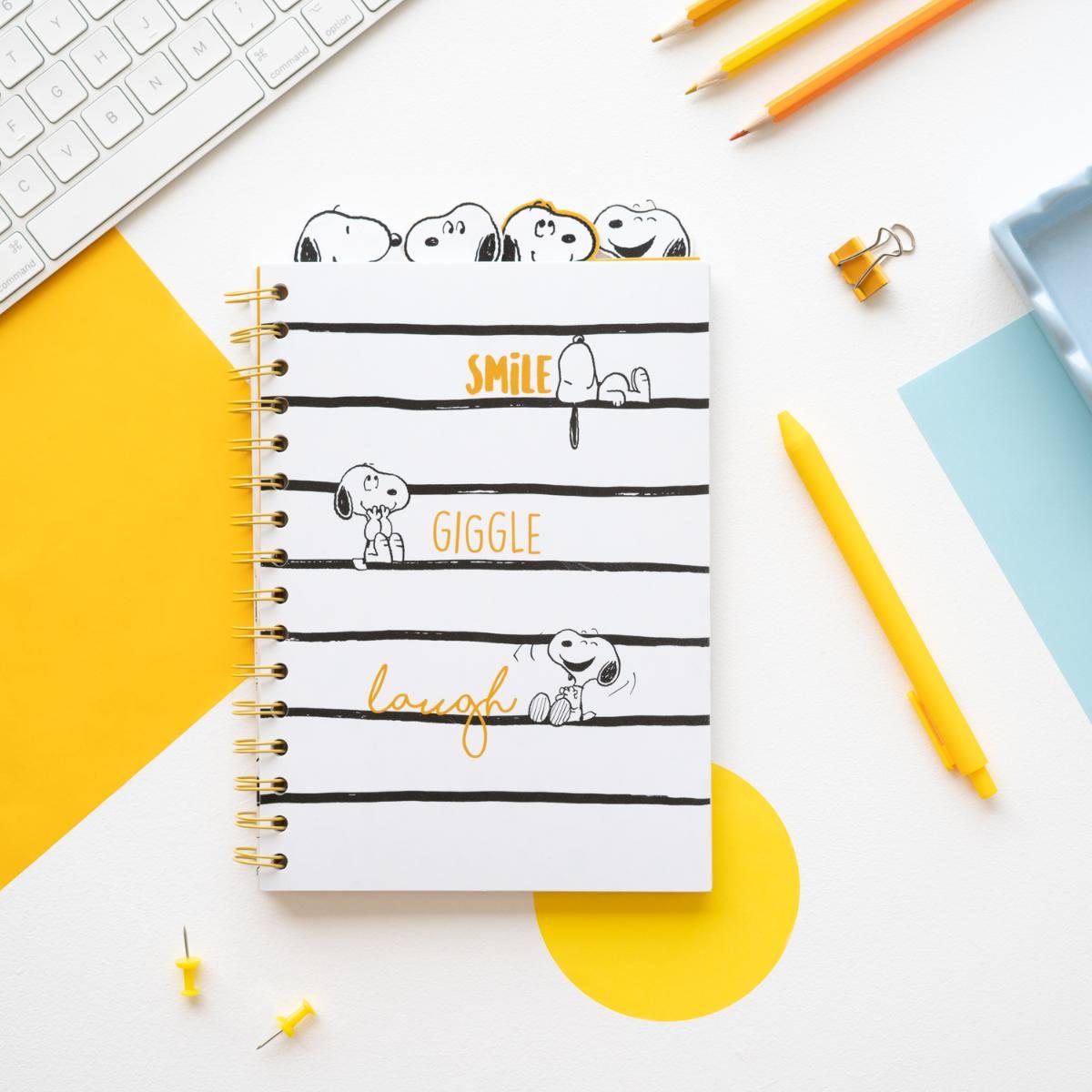 Snoopy Lazy Days Project Notebook | HodgesFiggis