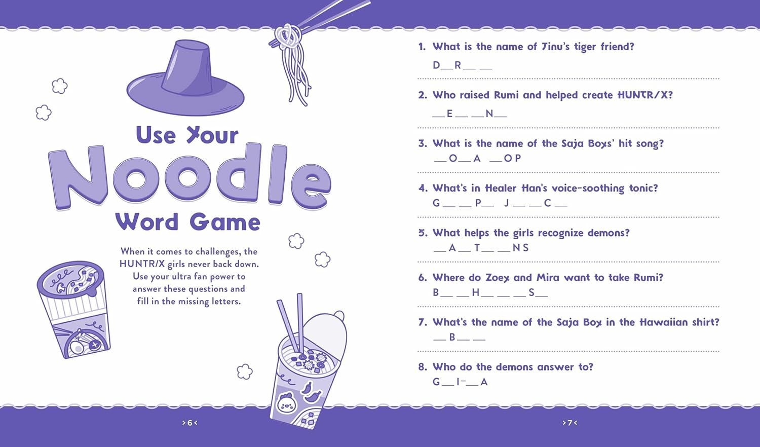 The Unofficial K-Pop Demon Hunters Activity Book