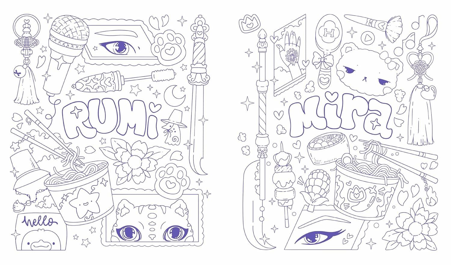 The Unofficial K-Pop Demon Hunters Activity Book