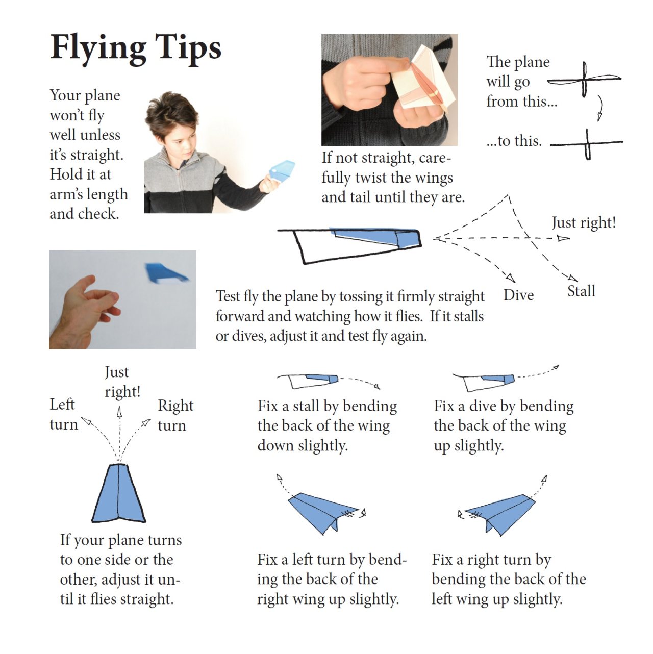 Simple Origami Airplanes Mini Kit