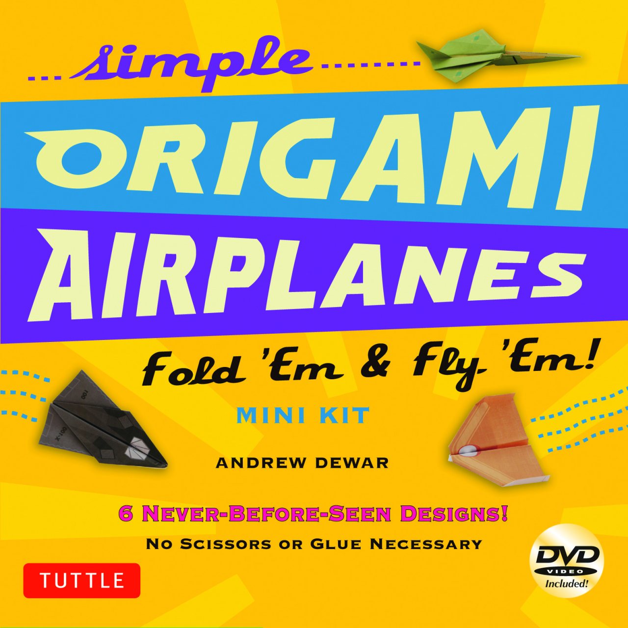 Simple Origami Airplanes Mini Kit
