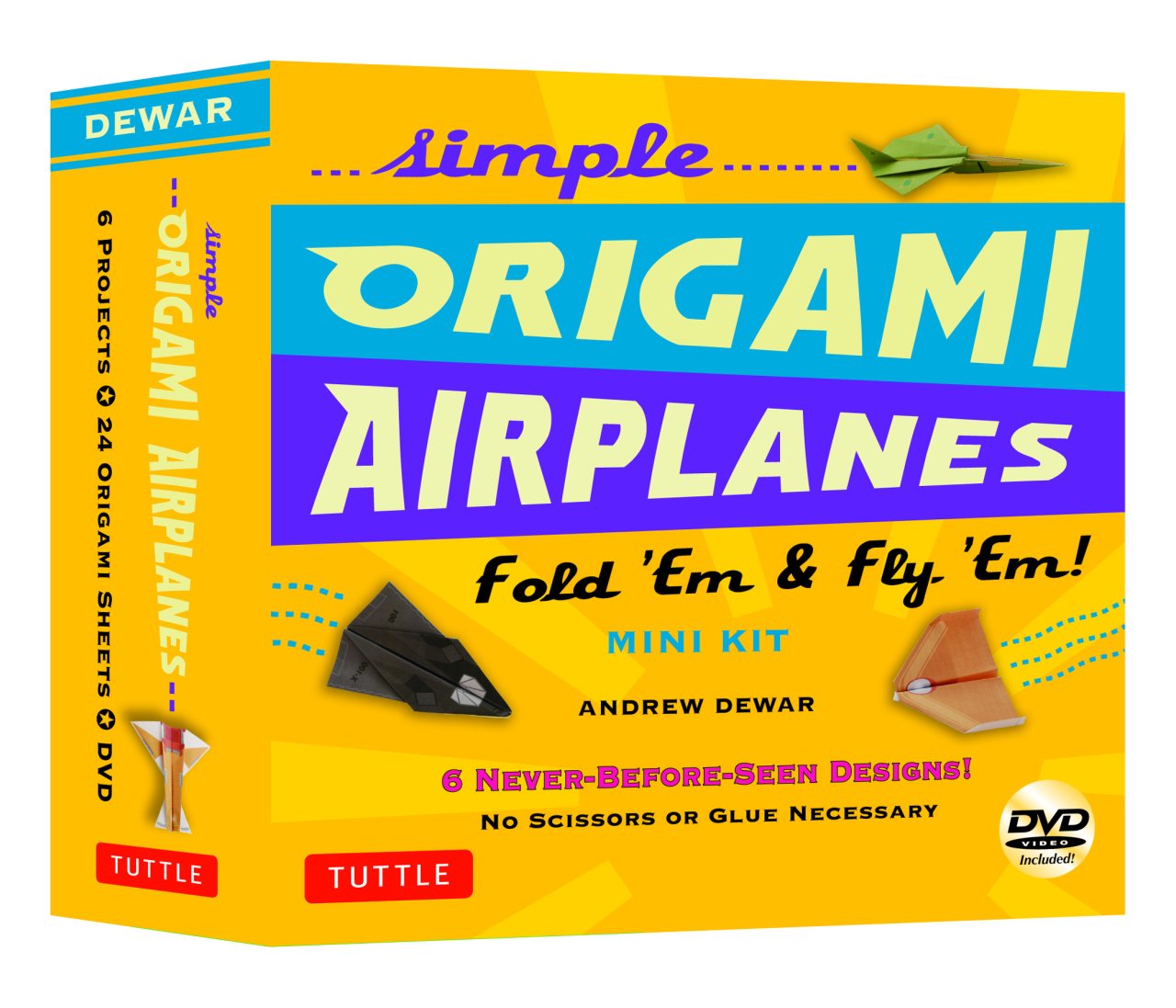 Simple Origami Airplanes Mini Kit