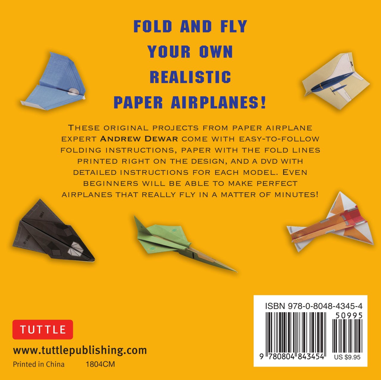 Simple Origami Airplanes Mini Kit