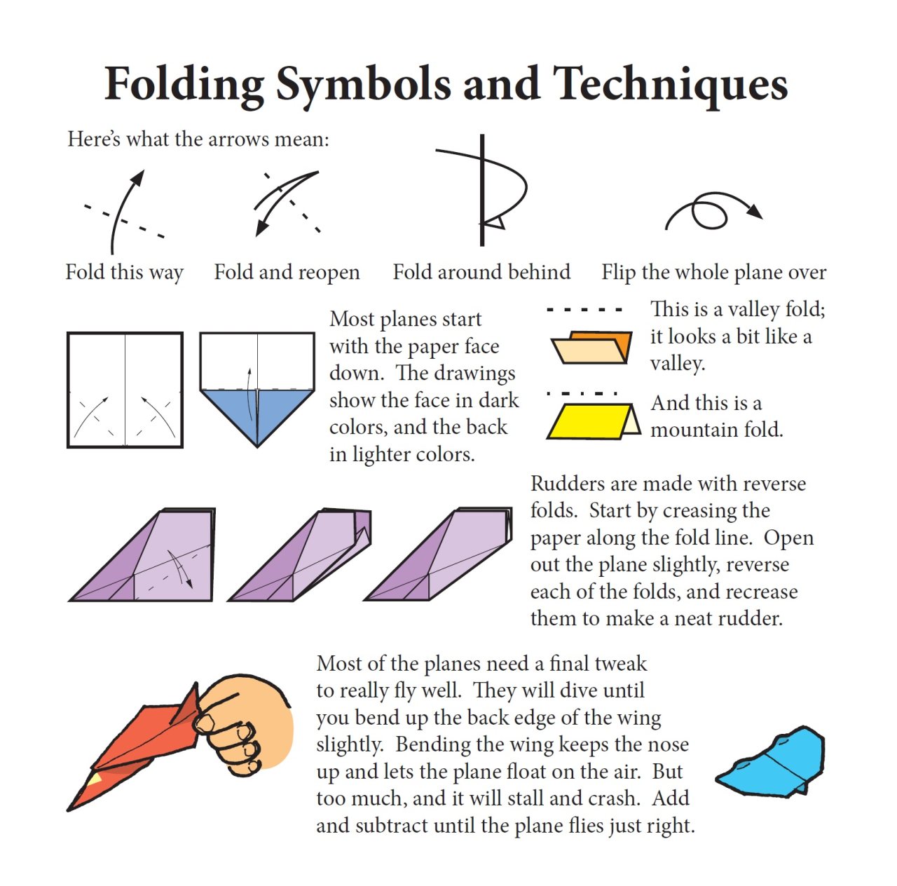Simple Origami Airplanes Mini Kit