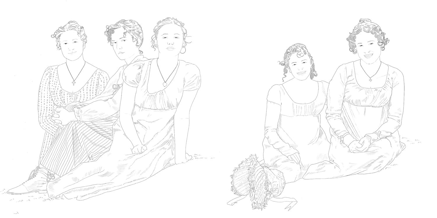 The BBC Pride & Prejudice Colouring Book