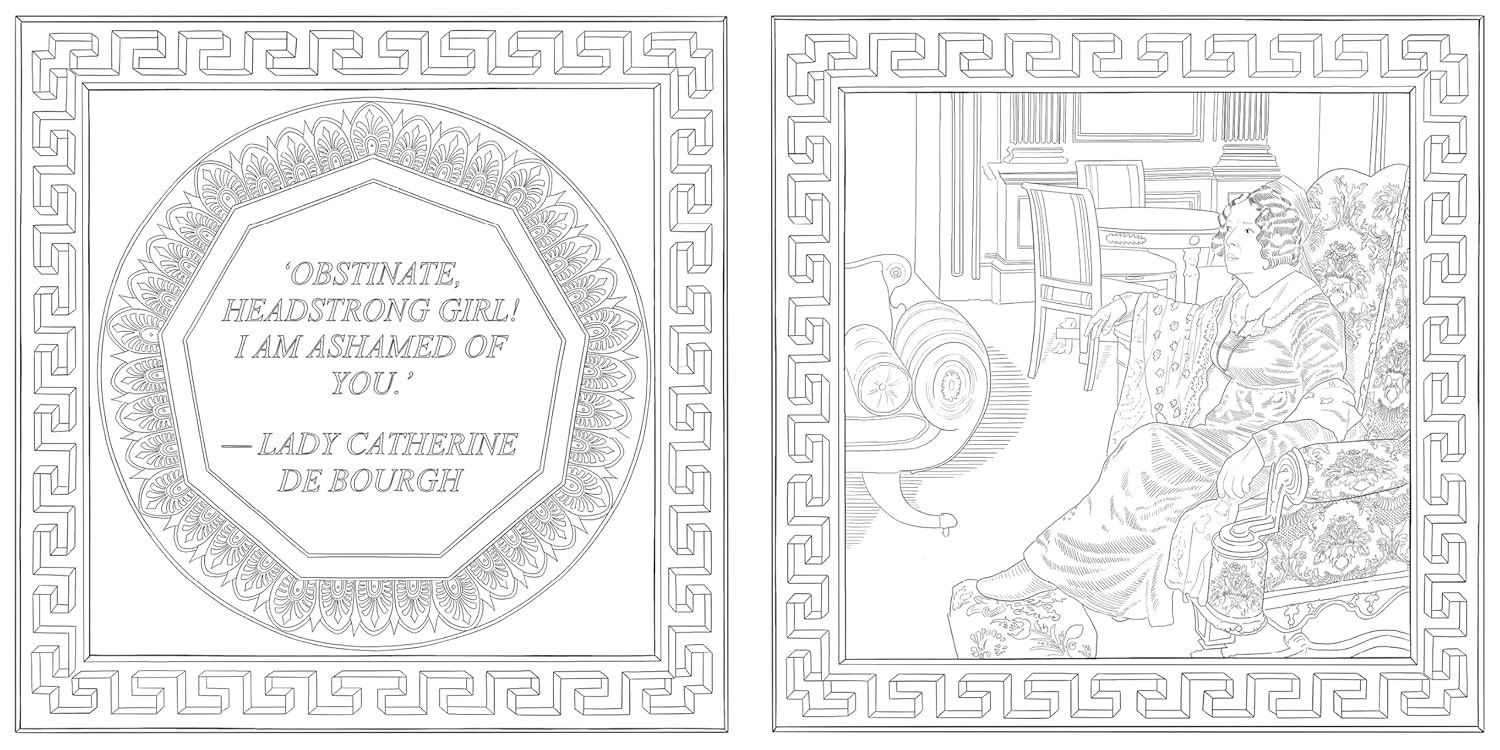 The BBC Pride & Prejudice Colouring Book