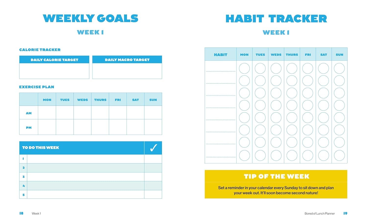 Bored of Lunch: Meal Planner