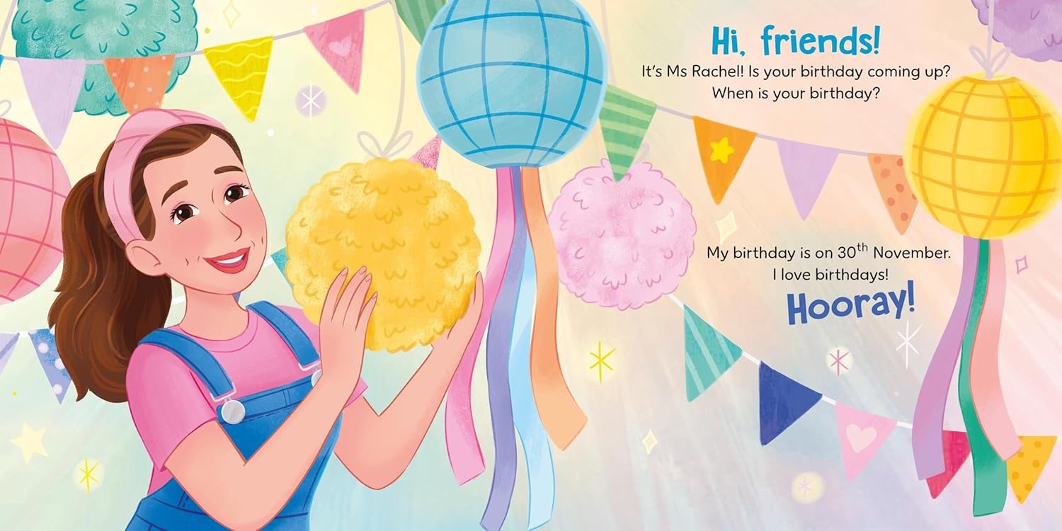 Ms Rachel: Happy Birthday, Wonderful You!