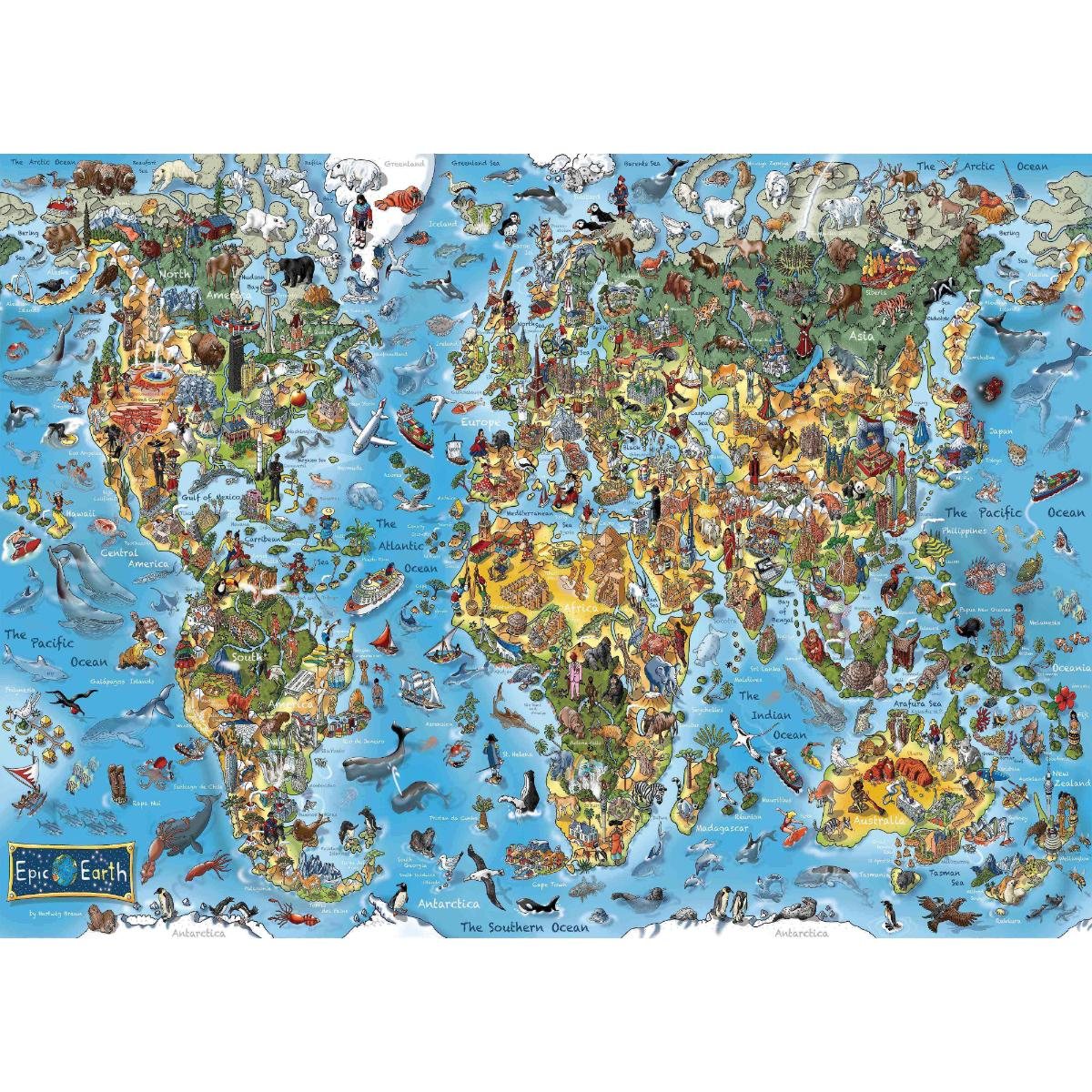 Epic Earth 1000 Piece Jigsaw Puzzle